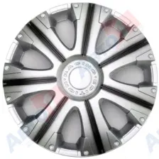 STAR S16293 Колпак декоративный автомобильный Расинг Super Silver 16" (4 шт)