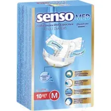 Подгузники для взрослых Senso Med Standart Plus M (10шт)