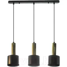 Подвесная люстра Aitin Pro НСБ 01-3х40-101 A8133S/3A (черный/золото)
