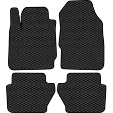 Комплект ковриков для авто Alicosta Ford Fiesta V (хэтчбек 5 дв / Mk6) 2008 - 2012 (черный, ромб)