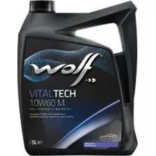 Моторное масло Wolf VitalTech 10W-60 M 5л