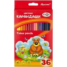 Набор цветных карандашей Гамма Мультики 050918_10 (36 цв)