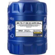 Моторное масло Mannol TS-17 UHPD Blue 5W-30 20л