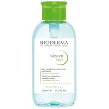 Мицеллярная вода Bioderma Sebium H2O с помпой (500мл)