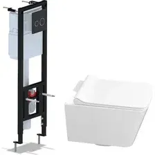 Унитаз подвесной Керамин Тобаго R МЛ Slim + Ани Пласт WCP2430
