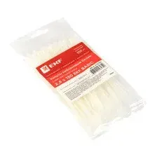 Стяжка для кабеля EKF Basic plc-c-2.5x150 (100шт)