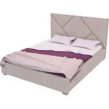 Кровать Elmax Лигурия 180x200 с ПМ Газ-лифт Континентальная рама (Glory 01)