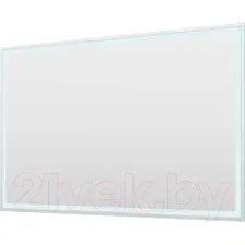 Зеркало Пекам Greta 100x60 / greta-100x60dpcl (с подсветкой, сенсором на взмах руки, подогревом и часами)