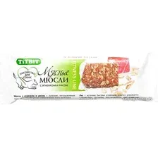 ТИТБИТ Мюсли "Fitness" с ягненком и рисом 40 г