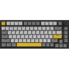 Компьютерная клавиатура AJAZZ AK820 (серо-белая)