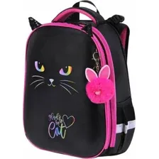 Школьный рюкзак BRAUBERG Shiny Glad to be cat 271382