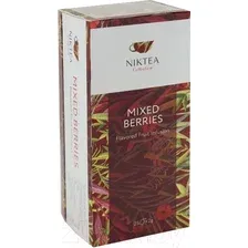 Черный чай Althaus Deli Packs NikTea Ягодный микс 25 шт