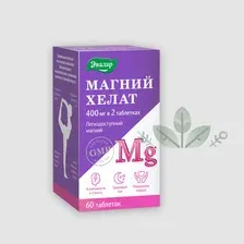 Магний хелат anti-age Эвалар 60 таб. по 1,4г