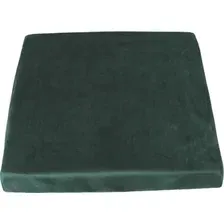 Подушка на стул MATEX Velours Cuadro / 64-916 (темно-зеленый)