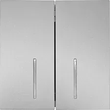 Выключатель Lezard Zima 704-7488-112QC (серый матовый)