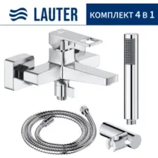 Смеситель Lauter Cascade 21CK6615C с лейкой Relexa Lily 21S10048