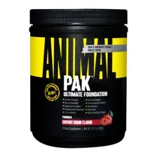 Мультивитамины спортивные в порошке"Animal Pak Powder, Universal" 429 грамм вкус вишня
