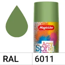Magicline - Краска оливковая RAL 6011, 265г / 250