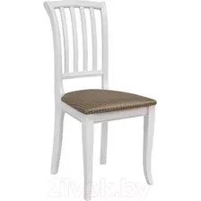 Стул Leset Остин (белый/жаккард Flora)