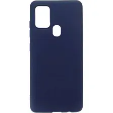 Накладка CASE Matte для Samsung Galaxy A21s (синий)