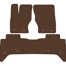 Комплект ковриков для авто Alicosta Land Rover Range Rover IV (suv, гибрид / L405) 2017 - 2022 (коричневый, сота)