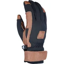 Горнолыжные перчатки Viking Knox 140/25/8255-0989 (р.9, черный/коричневый)