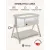 Детская кроватка Lionelo Luna (Beige Sand)