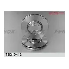 Тормозной диск FENOX TB219413 вентилируемый , передняя ось