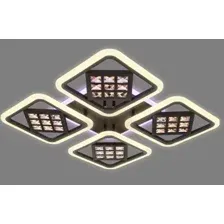 Припотолочная люстра Ambrella light FA287/4 CF/TI (кофе/янтарь)