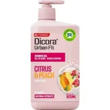 Гель для душа Dicora Citrus & Peach с витамином С (825мл)