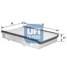 Салонный фильтр UFI 53.071.00 VW Golf/Jetta, Seat Toledo 1.3-1.9D/TD/Tdi/Sdi 84-99