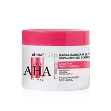 Маска-бальзам Вітэкс Hair AHA Clinic, для окрашенных волос, 300 мл