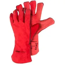 Перчатки из натуральной кожи FoxWeld Рэд 5949