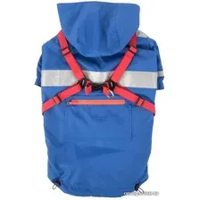 Дождевик для животных Puppia Wilderness PLRA-JM9320-RB-XXL (синий)