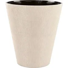 Кашпо Formplastic Linea FP-5840-109 (миндальный)