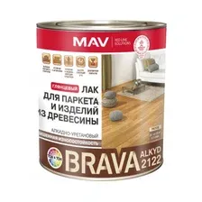 Лак Brava Alkyd 2122 10 л (бесцветный матовый)