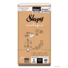 Подгузники "Sleepy Ecologic 2X Jumbo Junior" (11-20 кг; 40 шт.)