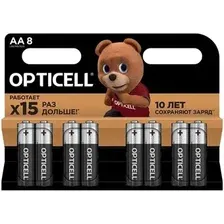 Батарейка Opticell Basic AA (8 шт)