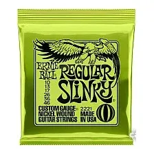 Струны для гитары Ernie Ball 2221 Nickel Regulat Slinky