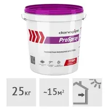 Шпатлевка Danogips ProSpray 15 л (25 кг)