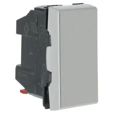 Выключатель Legrand Mosaic 79201 (алюминий)