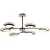 Люстра Ambrella FL51619/6 BK/LW