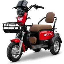 Грузовой электроскутер BNP Zevs new (красный)