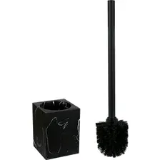 Ершик для туалета Perfecto Linea Marble, 35-000015, черный