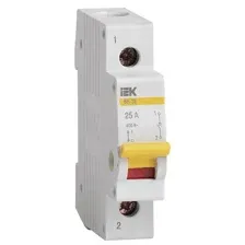 Выключатель нагрузки (мини-рубильник) IEK ВН-32 1P 25А