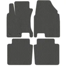 Комплект ковриков для авто Alicosta Nissan Qashqai +2 I (suv / J10) 2010 - 2014 (серый)