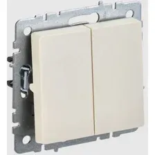 Выключатель IEK Brite ВС10-2-0-БрКр