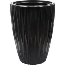 Кашпо Form-Plastic Caro Slim FP-5820-084 (глубокий черный)