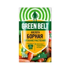 Кислота борная GREEN BELT 10 г 