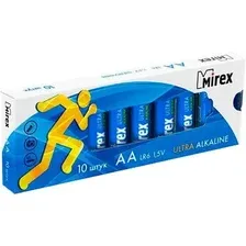 Батарейка Mirex Ultra Alkaline AA 10 шт LR6-M10